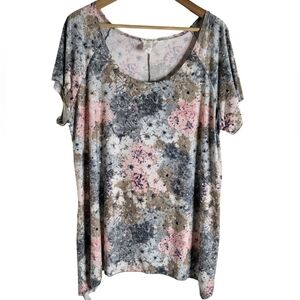 Floral Print Women's Top